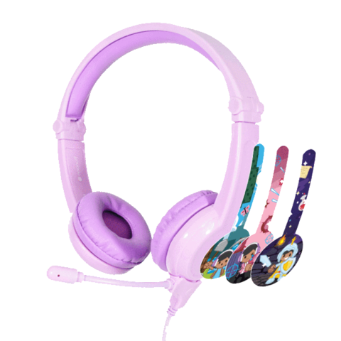 【buddyPHONES】線上學習Galaxy系列 安全兒童耳機