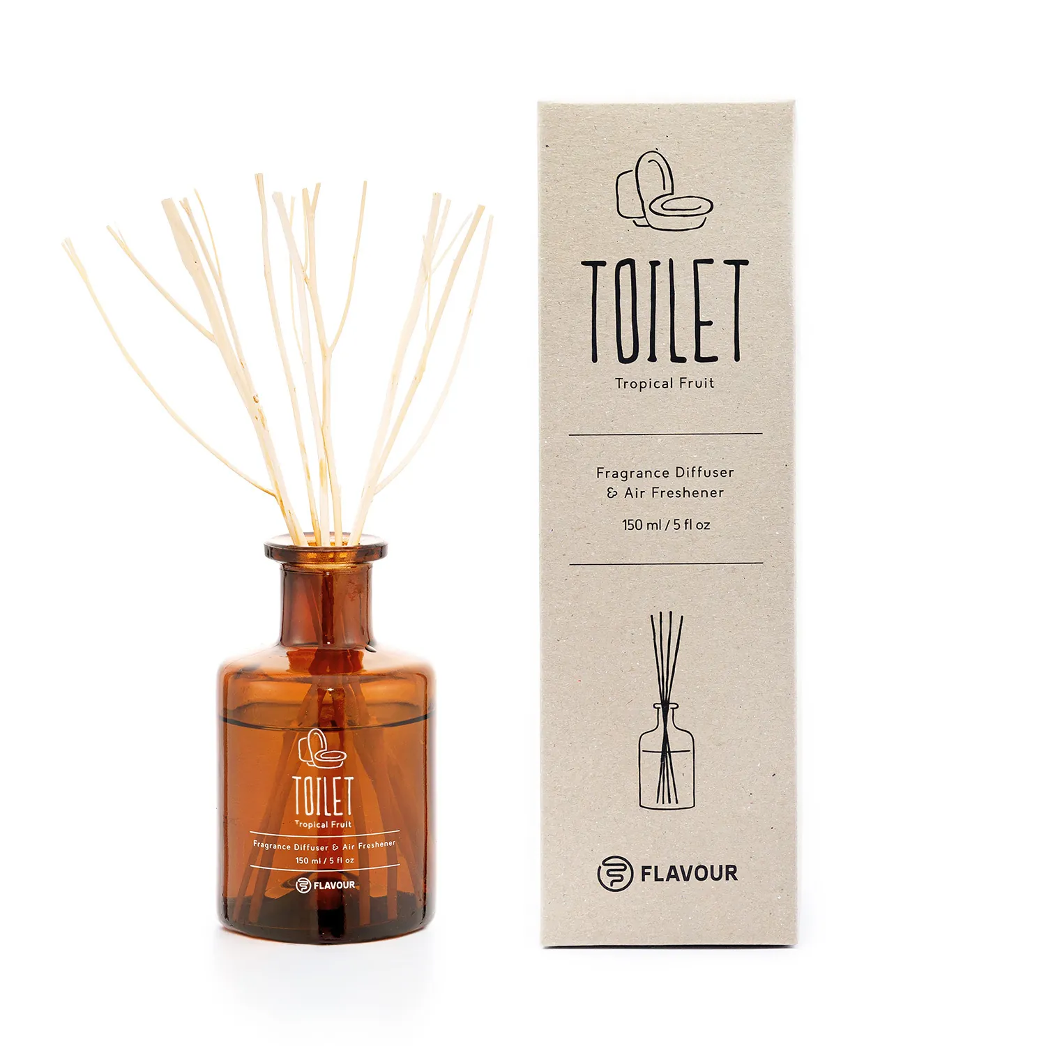 【FLAVOUR】TOILET｜香氛擴香｜熱帶果香調Tropical Fruit 150ml