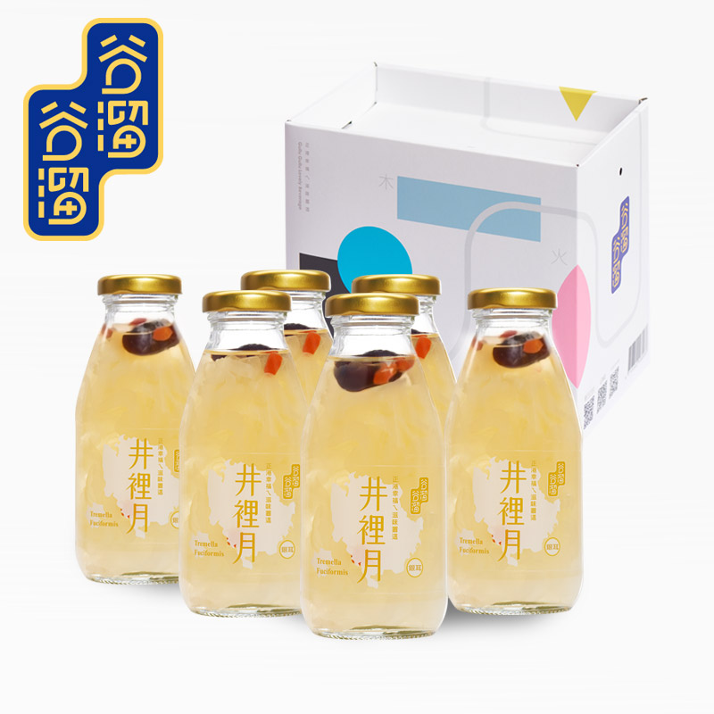 【谷溜谷溜GuliuGuliu】井裡月禮盒 ( 井裡月*6 )
