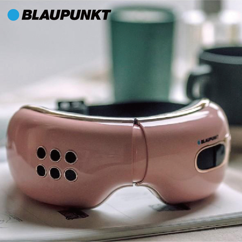 【BLAUPUNKT】智能冷熱眼部按摩器 BPB-M08EU(胭脂粉)