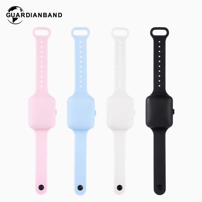 (贈品)【GUARDIANBAND】美國守護神防疫消毒手環-方形隨機出貨不挑色