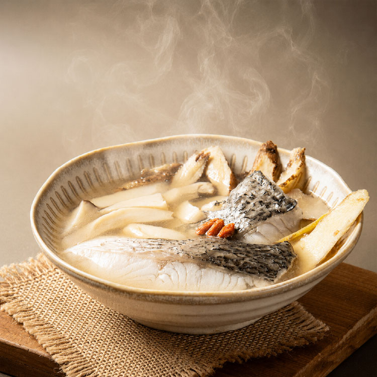 【食下有約】麻油鱸魚湯養身湯品個人碗-10入