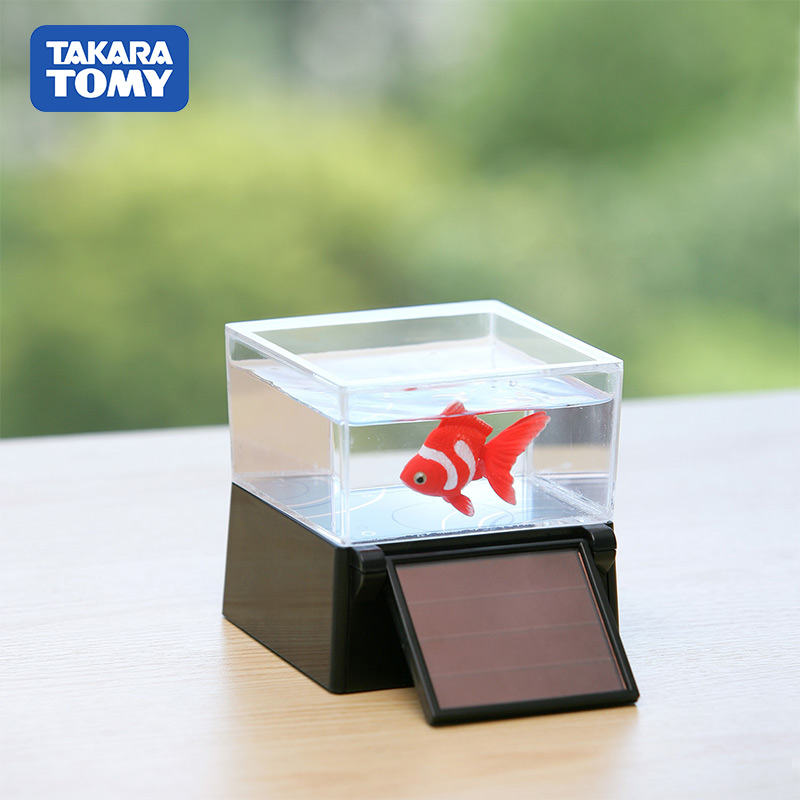 【日本TAKARA TOMY】太陽能金魚 悠遊金魚樂 ( 琉金/出目金)