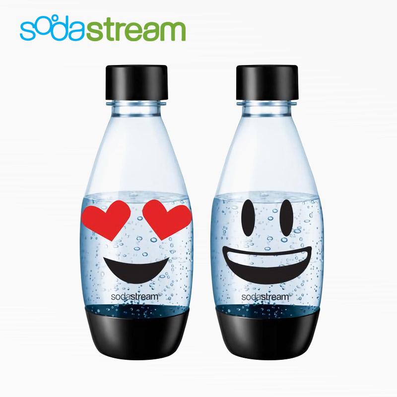 【Sodastream】emoji水滴寶特瓶500ml-二入